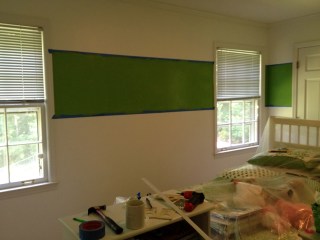 Stripes around the room