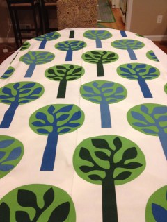 shades' fabric (Ikea)