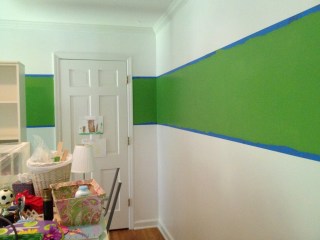 Stripe around the room