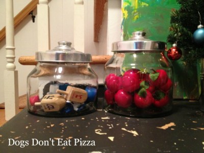 Dreidels and Christmas Apples