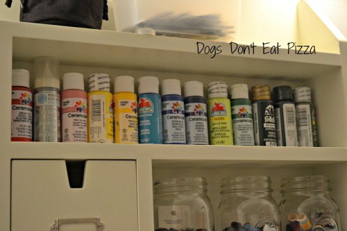 small paints storage