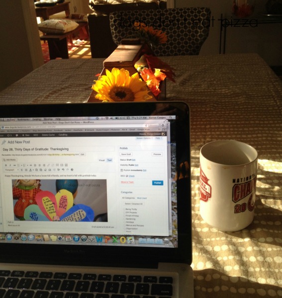 peaceful morning - Dogs Don't Eat Pizza