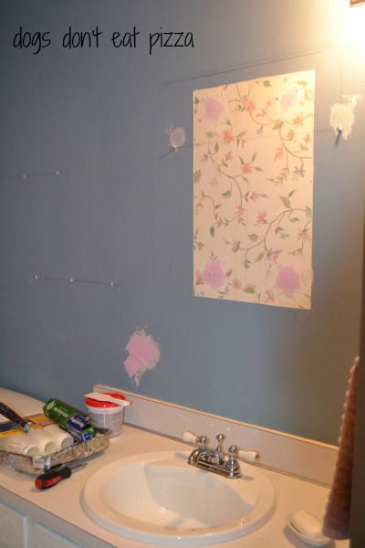 Prepping for paint - thediybungalow.com