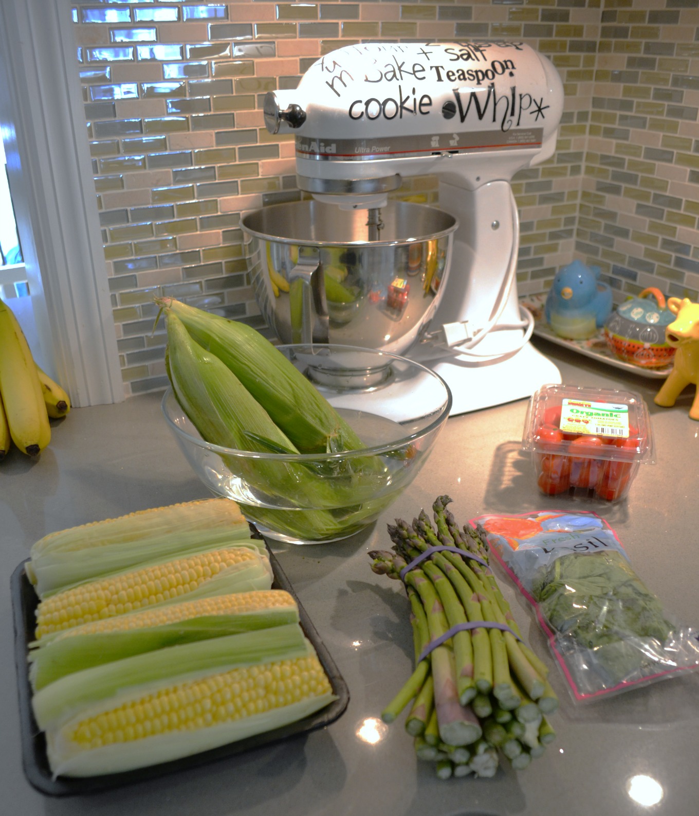 Prepping vegetables for easy recipes for the grill - thediybungalow.com