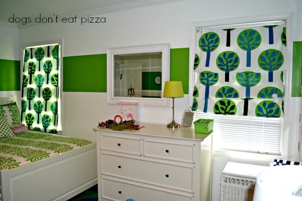 daughter's room rearranged - dresser side - Dogs Don't Eat Pizza