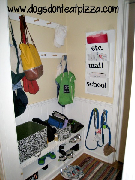 old kitchen mud room area