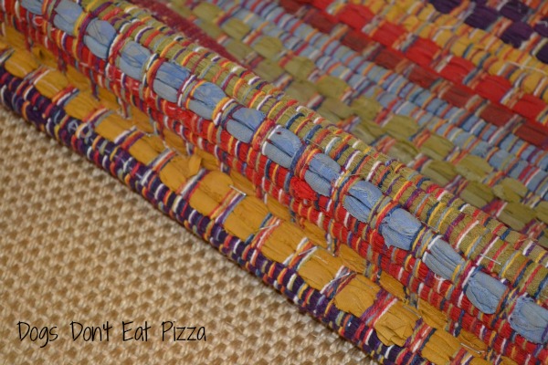 attach with staple gun underneath table