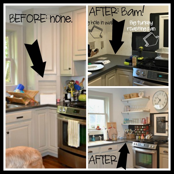 counter space created - Dogs Don't Eat Pizza