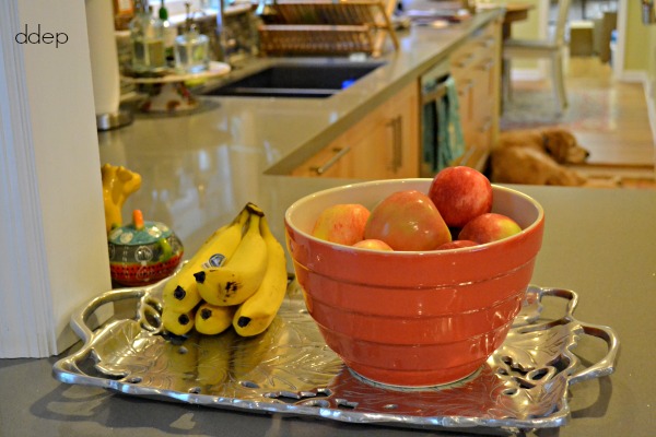 bowl of fruit for make your own snack - back to school snacks - thediybungalow.com