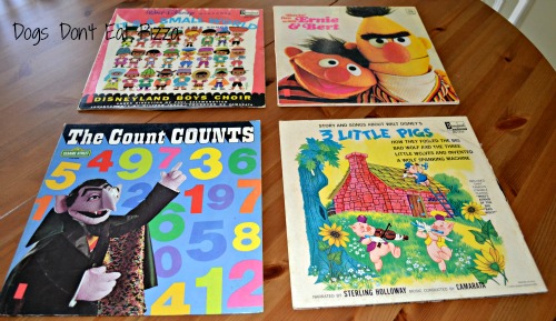 Framing Albums as Art - TheDIYBungalow.com