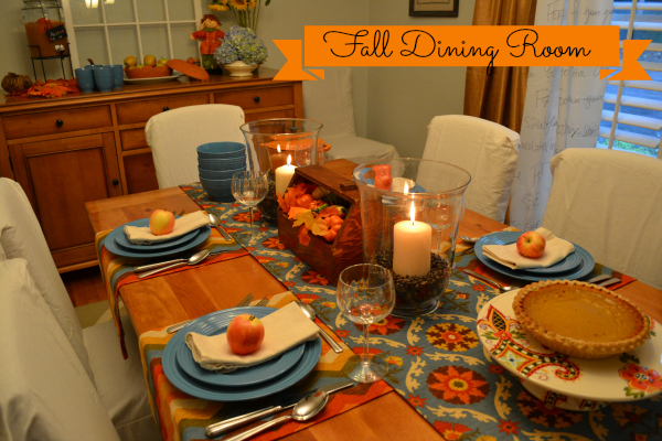 Creating Fall Warmth in My Dining Room - thediybungalow.com