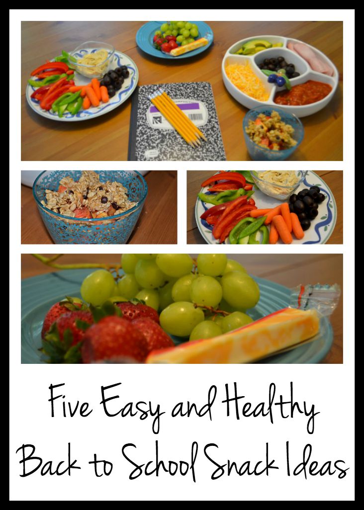 The Friday Five: Five Back to School Snack&nbsp;Ideas