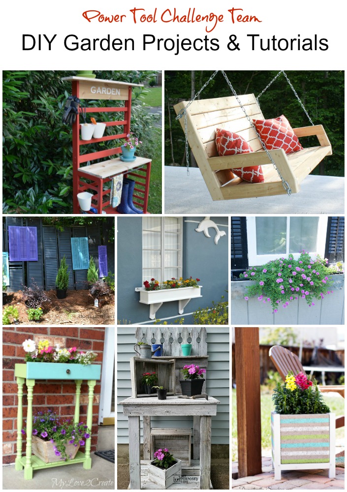 Power Tool Challenge DIY Garden Projects Tutorial