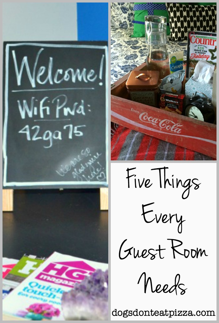 Five things every guest room needs to make guests feel at home - thediybungalow.com