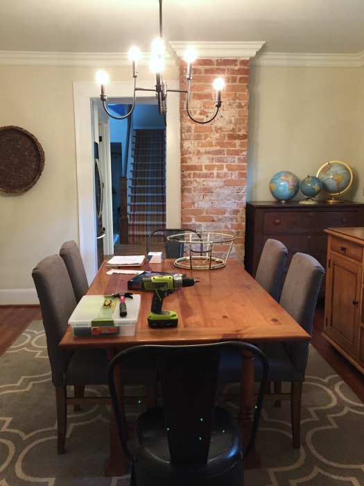 dining room table and chairs - Dogs Don't Eat Pizza