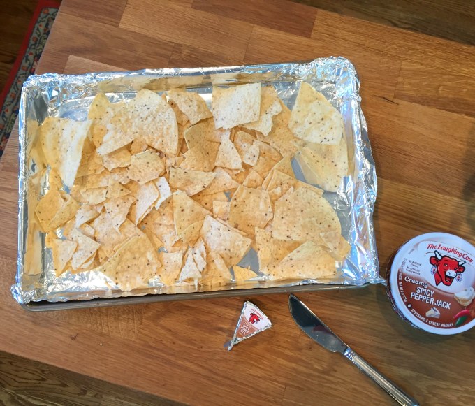 Nachos with The Laughing Cow cheeses - thediybungalow.com