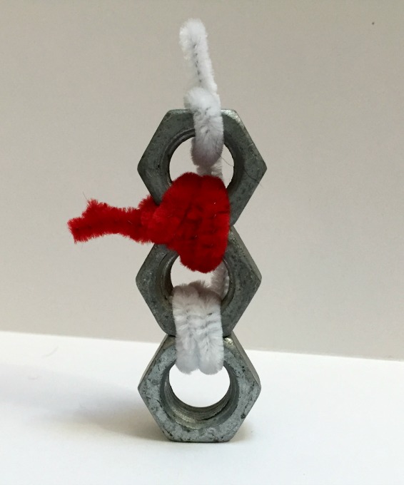 Snowman from hardware turned into holiday decor - thediybungalow.com