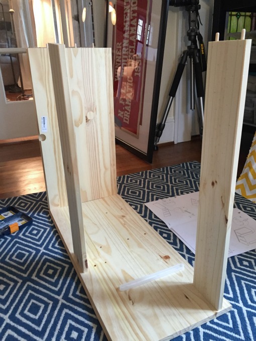 New support for back - IKEA Rast Hack - thediybungalow.com