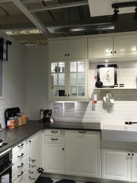 IKEA kitchen display - thediybungalow.com