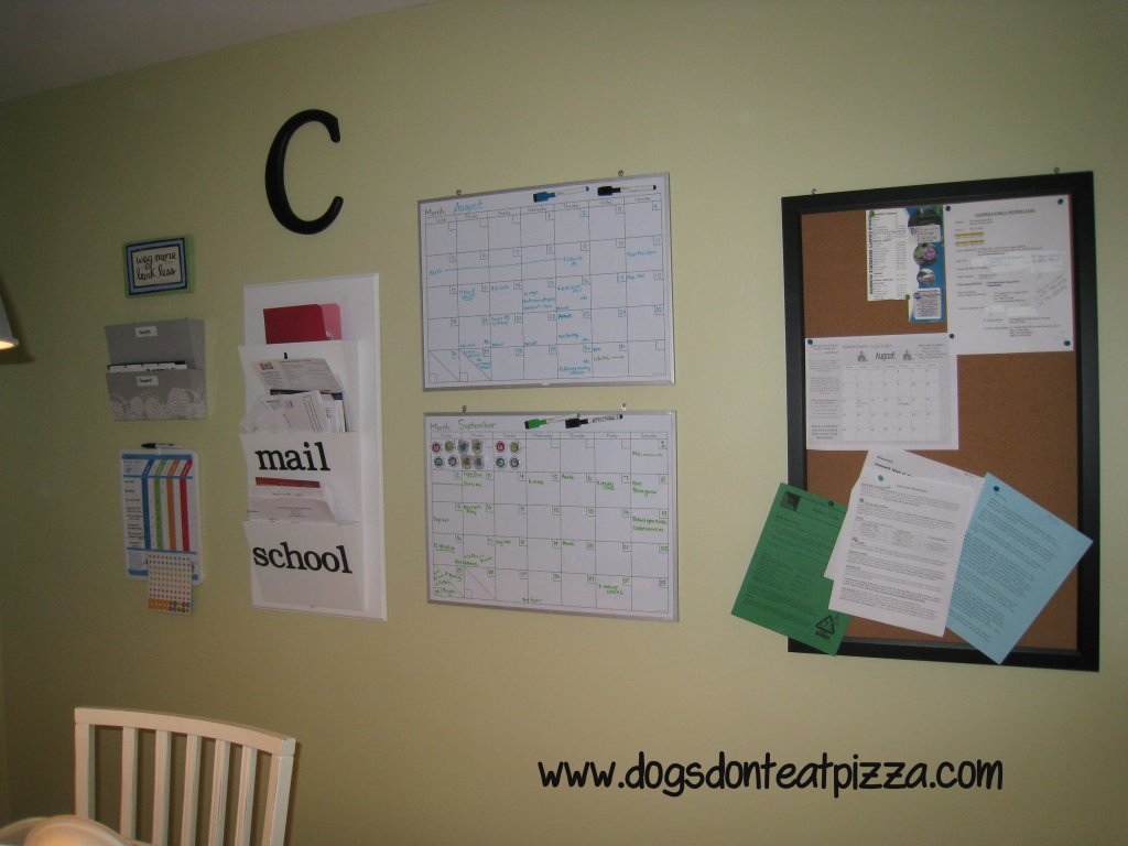 command-center-wall - Dogs Don't Eat Pizza