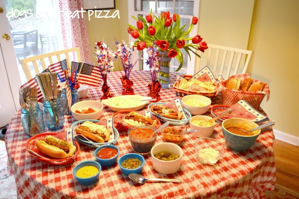 table-top-view-4th-July - Dogs Don't Eat Pizza