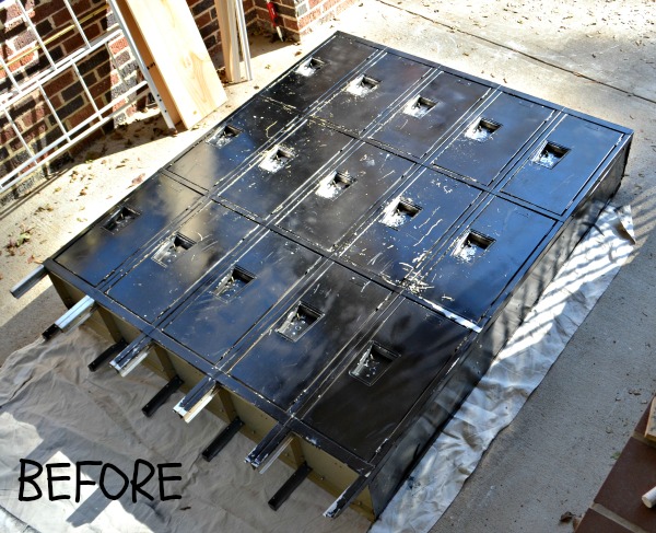 old lockers from ReStore before - Dogs Don't Eat Pizza