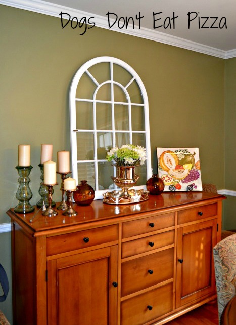 Dining Room Using Old Window