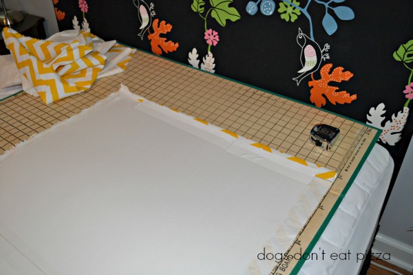 wised up and used cutting board