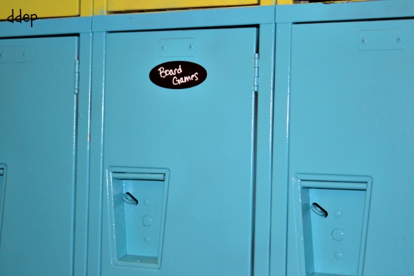 Repurposing Old Lockers for Storage - thediybungalow.com