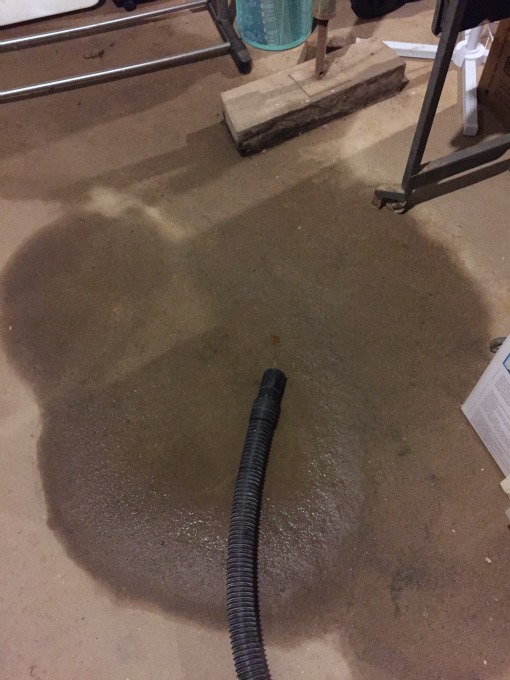 Grateful for my shop-vac - tidying up the basement - thediybungalow.com