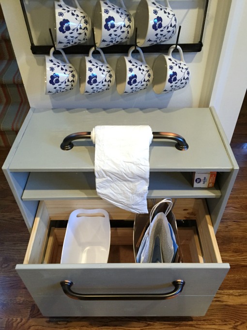 IKEA Rast Hack Trash and Recycling Center - thediybungalow.com