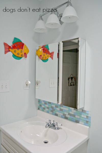 tile backsplash side view - Dogs Don't Eat Pizza