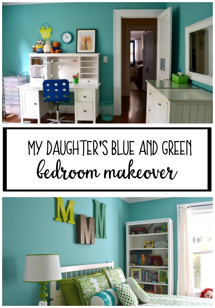 My Daughter’s Blue and Green&nbsp;Bedroom