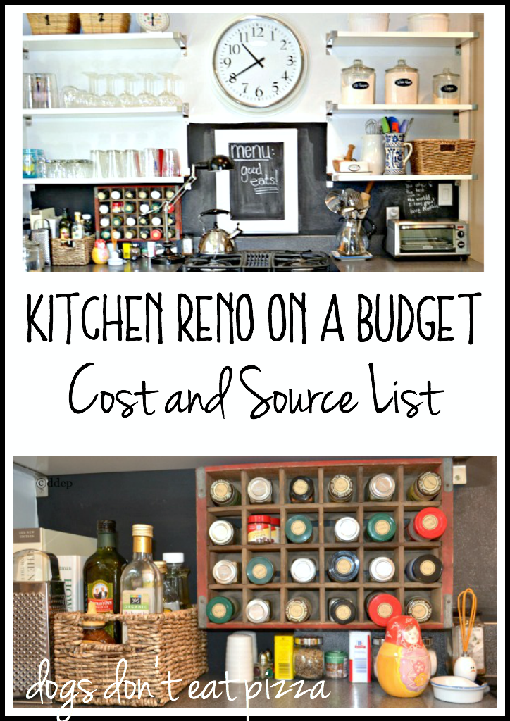 Kitchen Reno on a Budget - Cost and Source List - thediybungalow.com