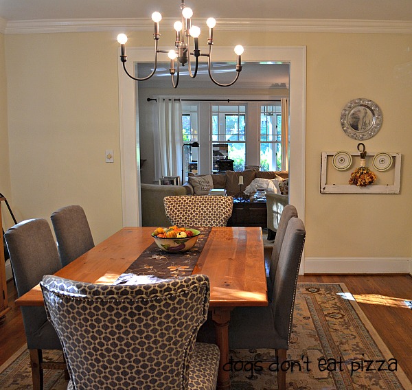 Dining room - 1929 House home tour - thediybungalow.com