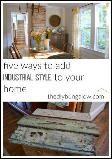 Five Ways to Add Industrial Style to Your&nbsp;Home