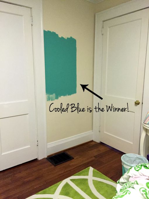 Cooled Blue for M's room - choosing paint color - Dogs Don't Eat Pizza