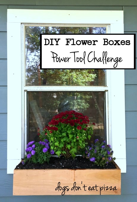 DIY Flower Boxes – Power Tool&nbsp;Challenge