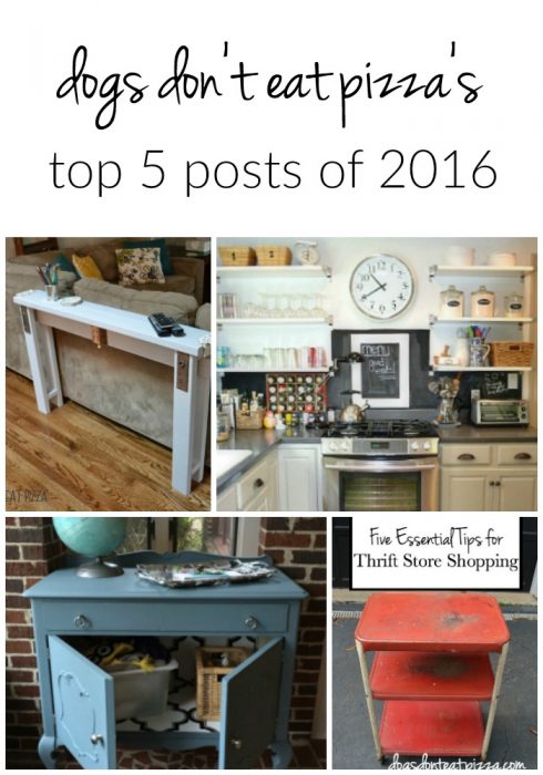 Top Five Posts of 2016 (Friday&nbsp;Five)