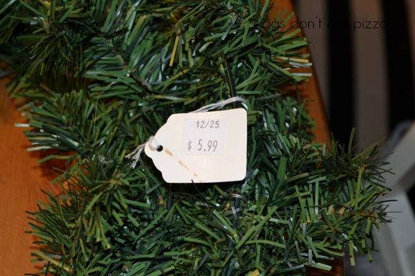 price of wreath - Dogs Don't Eat Pizza