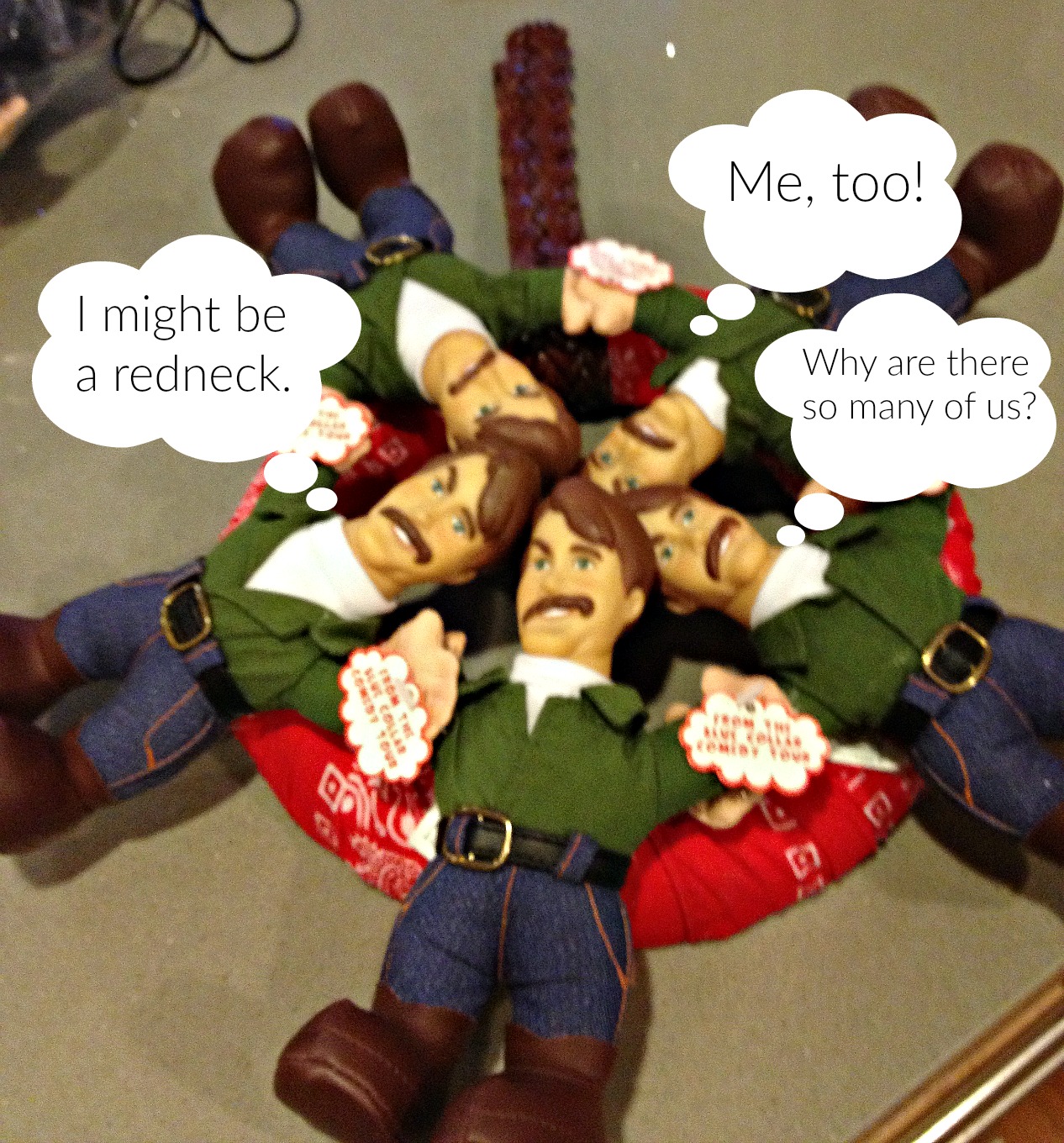 You Might Be a Redneck Wreath conversation - thediybungalow.com