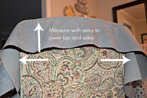 How to measure for reupholstering parsons chairs - thediybungalow.com