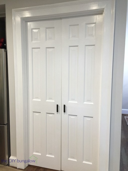 Five tips for painting six-panel doors - thediybungalow.com