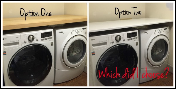 laundry room counter options - Dogs Don't Eat Pizza