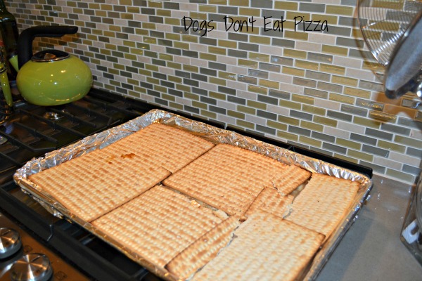 Matzo Crackle - Passover recipes - thediybungalow.com