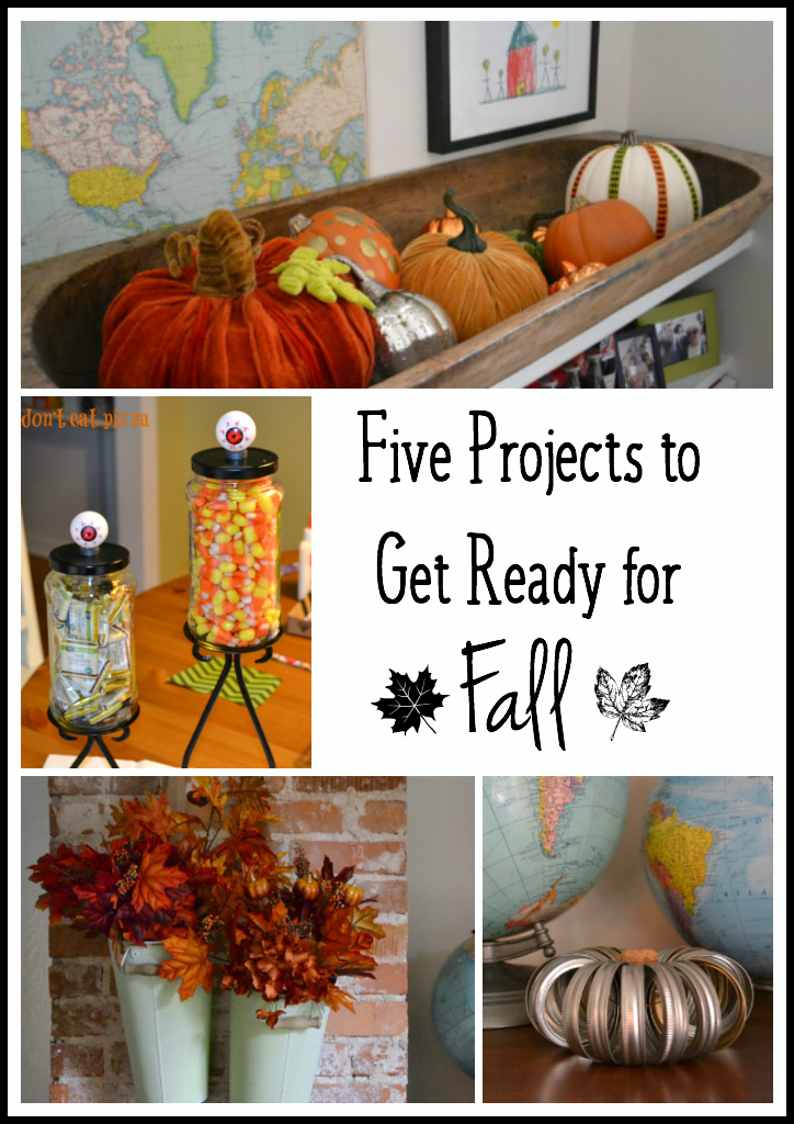 Five projects to get ready for fall - thediybungalow.com