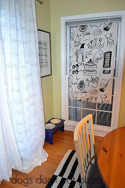 black-and-white-breakfast-room - Dogs Don't Eat Pizza