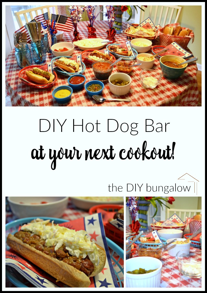 Have a DIY Hot Dog Bar at Your Next&nbsp;Cookout