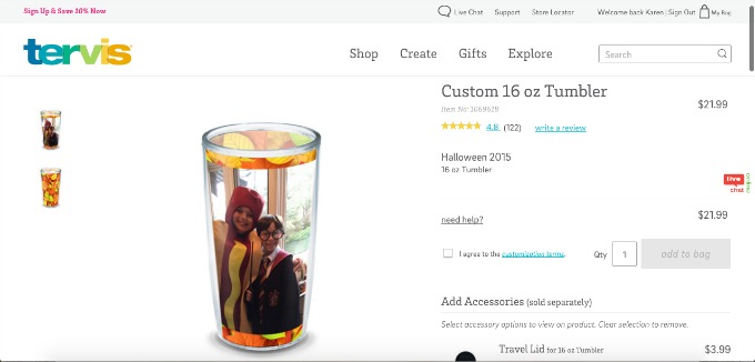 Customized Tervis Tumbler - thediybungalow.com