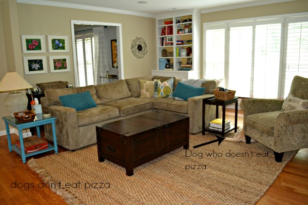 new rug - Dogs Don't Eat Pizza